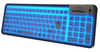 Backlit Flexible Silicone Keyboard - Spanish/Espanol - (USB) -- SSFSV106ES - Image