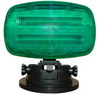 Flashing LED Strobe Light with Adjustable Locking Magnetic Base -GREEN LENS - SL-ALM-G -- SL-ALM-G