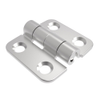 Friction Hinge, Small Leaf, Small Leaf, 38 mm  Long, 304 Stainless Steel, Passivated - T6-4E-422-17F-20 - Southco