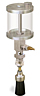 (Formerly B2191-14X07), Manual Chain Lubricator, 9 oz Pyrex Reservoir, 1