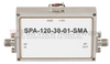 6 GHz to 12 GHz, Medium Power Broadband Amplifier with 1 Watt, 38 dB Gain and SMA - SPA-120-30-01-SMA - Fairview Microwave Inc.