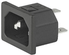 Iec Power Connector, C14 Inlet, 10A; Iec Connector Type Schurter -- 75T5603
