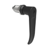 Quarter-Turn Cam Latch, 8 mm Hex Tool Access, L-Handle, Without Cam, Sealed, Zinc Alloy, Powder Coat, Black - E5-9A-1015-UU1 - Southco