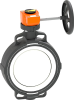 Valves - Plastic-Valves - butterfly-Valves - double-eccentric -- 175567022 - Image