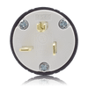 3-Prong Straight Plug, 20 Amp 125 Volt 5-20P Nylon Housing - 4546 - Suzhou Ele Mfg Co., Ltd.