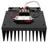 Medium Power Amplifier with Heatsink at 1 Watt P1dB Operating from 6 GHz to 12 GHz with SMA - FMAM4060F - Fairview Microwave Inc.