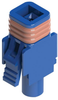 Rcpt Housing, 1Pos, Pbt, Blue; Product Range Edac - 79Y0586 - Newark, An Avnet Company