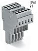 Female connector/socket - 769-125 - WAGO
