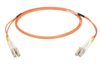 Multimode, 50-Micron Duplex Fiber Optic Cable, PVC, LC-LC, 2-m (6.5-ft.) - EFN6020-002M - Visual Sound, Inc.