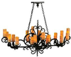 Large Chandeliers-Pillar Candle - 389373 - Light Center (The)