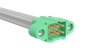 3+3 Pos. Male DIL 22 AWG Cable Assembly, 150mm, single-end, Jackscrews - M300-MC30605M1-0150L - Harwin Plc