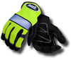 Ansell Projex 97-510 Fluorescent Yellow/Orange XL Spandex/Synthetic Leather Full Fingered Work & General Purpose Gloves - Uncoated - 250 mm Length - 076490-32951 - 076490-32951 - R. S. Hughes Company, Inc.