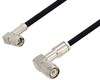 SMA Male Right Angle to TNC Male Right Angle Cable 24 Inch Length Using RG223 Coax , LF Solder - PE3W03671LF-24 - Pasternack