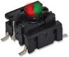 Switch, Smd, Ip67, 3.5N, Red/grn Led; Product Range Multimec - 62W3464 - Newark, An Avnet Company