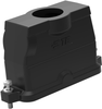 Hood, 180 Deg, Screw, Black; Heavy Duty Connector Type Amp Te Connectivity - 25AC3896 - Newark, An Avnet Company