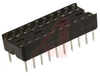Socket, DIP;Dual Leaf;20 Pos.;0.100In.cen.;Thru Hole;0.310In.;Phosphor Bronze - 70042854 - Allied Electronics, Inc.