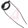 Cord; 3; 0.190 in.; 12 in.; 23 AWG; 120V (Max.); 1 A; Black; UL Listed - 70195145 - Allied Electronics, Inc.