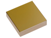 Gold Mirror, Economy, Borofloat, 12.7 mm Square, λ/10, 650-20,000 nm -- 05SD520ER.4 - Image
