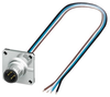 Sensor Cord, 4P, M12 Plug-Free End, 0.5M; Connector To Connector Phoenix Contact - 01AC6967 - Newark, An Avnet Company