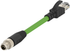 Sensor Cord, 8P M12 Plug-Rj45 Plug, 5M Rohs Compliant Te Connectivity - 66AJ8338 - Newark, An Avnet Company