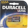 Battery; Alkaline; Ultra Digital; Size:AAAA; 2 Batteries Per Pack - 70149252 - Allied Electronics, Inc.