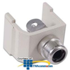 Hubbell Snap-Fit RCA Connector with Solder Coupler.. - SFRCBKAL - TelephoneStuff.com