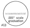 RETICLE #13-FOR 7X COMPARATOR - 12252-13 - Flexbar Machine Corporation