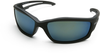 Edge Kazbek Black Aqua Precision Blue Polarized TSKAP-218 Safety Glasses -- TSKAP-218 - Image
