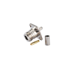 N (F) St. 4 Hole Panel Mount Connector for RG58 Cable - ET-NFS-4HPM-2 - Eteily Technologies India Pvt. Ltd.
