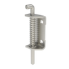 Removable Spring Hinge, Concealed Assembly, Stainless Steel, Electropolished -- F6-DSHI-3-SS - Image