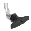 VISE ACTION® Compression Latch, Large Size, T-Handle, Zinc Alloy, Powder Coated, Black, 35 mm  Grip - E3-108-105 - Southco
