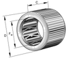 Drawn Cup Roller Clutch -- HF0812-KF-R-A-L564 - Image