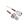 TNC Female Bulkhead St. Connector With RG316 Cable (L-60CM) + TNC Male St. Connector - ET-TFS-BH-4L60C-TMS - Eteily Technologies India Pvt. Ltd.
