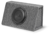 Enclosed Subwoofer System with Single 8W1v2-4 Subwoofer Driver, Dark Gray / Black Carpet (150 W, 4 &Icirc;&copy;) - Ported Enclosure - CP108TG-W1v2 - JL Audio, Inc.