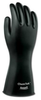 Ansell Chemtek 38-314 Black 10 Butyl Chemical-Resistant Gloves - Rough Finish - 12 in Length - 076490-89019 - 076490-89019 - R. S. Hughes Company, Inc.