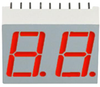 Display, Seven Segment, 14Mm, Red; Led Color Lumex - 09J9109 - Newark, An Avnet Company