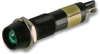 Panel Mount Indicator, Led, 9.3Mm, Green, 24V; Led Color Dialight - 30K5152 - Newark, An Avnet Company
