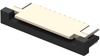 Ffc/fpc Connector, Receptacle, 4 Position, 1Row; Pitch Spacing Gct (Global Connector Technology) - 39T0733 - Newark, An Avnet Company