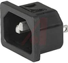 Coupler; Snap-In; 250 VAC; 10 A; 10 Megohms (Min.) @ 500 VDC; 2 kV @ 50 Hz - 70080621 - Allied Electronics, Inc.