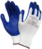 Ansell Hyflex 11-900 Blue/White 6 Nylon Full Fingered Work & General Purpose Gloves - Nitrile Palm Only Coating - 076490-05621 - 076490-05621 - R. S. Hughes Company, Inc.