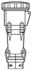 Pin and Sleeve Connector -- PS5100C5-W - Image