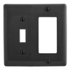 Standard Wall Plate -- NP126BK - Image