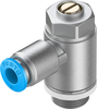 One-way flow control valve - GRLA-1/4-QS-6-D - Festo Corporation