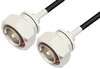 7/16 DIN Male to 7/16 DIN Male Cable 72 Inch Length Using RG223 Coax, RoHS -- PE3192LF-72 -Image
