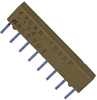 RES ARRAY 7 RES 2.2K OHM 8SIP -- 103-4308R-101-222LF - Image