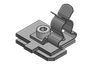EMC Shield Clamps for C Section Rails C30- with or without Integrated Strain Relief - 36256.100 - icotek Corp