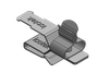 EMC Shield Clamps for Metal Sheet Edges, Pluggable- with or without Integrated Strain Relief -- 36779.1