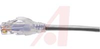 Category 6 Patch Cord; 24 AWG Solid; Bonded Pair; CMR; Gray - 70038507 - Allied Electronics, Inc.