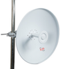4.9 GHz to 6.4 GHz, 2-Foot Parabolic Dish Antenna with Ubiquiti®: PS-5AC, IS-5AC, IS-M5 Quick-Connect Adapter -- KP-5PDUIS5-2 - Image