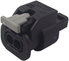 Receptacle Housing, 2Pos, Nylon, Black; Product Range Te Connectivity - 86Y2197 - Newark, An Avnet Company